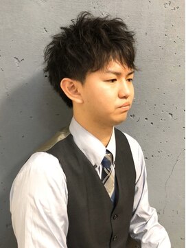 メンズオンリーサロン 創 立川 ビジネス×ソフトツイストパーマ＜理容室＞＜立川/床屋/メンズ＞