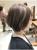 大人3Dハイライト◇ショートボブ