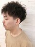 【メンズに好評!】カット+トレンドカラー￥8800
