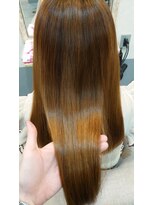 ジーナ 博多(Zina)&nbsp;【Zina】かきあげ/Aラインボブ/マロンベージュ/20代30代40代