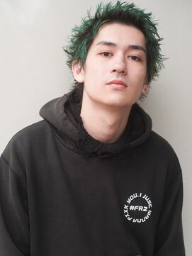 レジュアル(RESSUAL) コンマヘア　センターパート　ツイストスパイラル