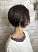 ショート/ショートボブ/くびれショート/丸みショート