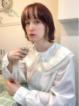 モーメント(a moment) レイヤーマッシュxインナーカラー