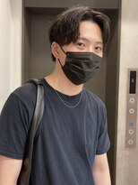 ペイジバイネオリーブ 吉祥寺店(Paige by Neolive) 韓国メンズヘア センターパート×ツイストスパイラル