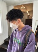 朝のスタイリングが楽になる♪メンズパーマ