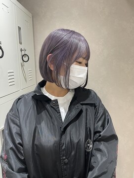 ペイププロドアイコン 博多(Peyp prod ICON) 自然に収まるハイトーンなミニボブ