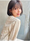 Liberte銀座 大人可愛いボブ×インナーカラー