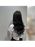 #コリアンブラック#艶髪#ロング