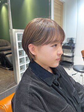 フィルムス 柏(FILMS) 暗めカラー/グランマッシュ/デザインカラー/レイヤーカット/柏