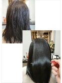 髪質改善ネオメテオストレート