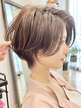 カルナ バイ エルモ(calna by ELMO) calna by ELMO/ショートボブ/ハンサムショート/丸みショート