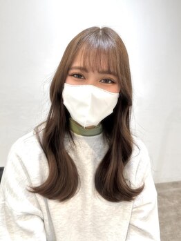 アールヘアー(ar hair)の写真/綺麗なロングヘアーにしたいけどいつもダメージで切ってしまう貴女。ダメージレスカラーなら大丈夫