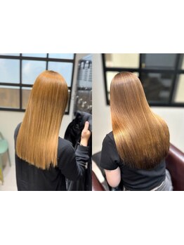 本気のお悩み解決【髪質改善の最後の砦】お客様とサロンの2人3脚で美髪を築き、SNSで見た理想の艶髪へ