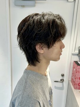 オーシャントーキョー(OCEAN TOKYO) 韓国ヘアカルマパーマカルマバングセンターパートウルフ