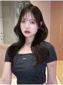 韓国ヘア ワンホンヘア くびれヘア レイヤーカット