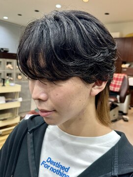 スウェル 千葉店(Swell) カルママッシュウルフ[千葉市/メンズ/メンズパーマ]