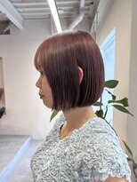 マセナ(Masena)&nbsp;グレージュココアブラウン×前下がりボブ