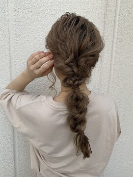 プライズ アイリス 池袋東口店(prize Iris) あみおろし結婚式ヘアセット池袋韓国ヘア