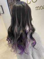 ラビスモア(Lovis moa)&nbsp;似合わせカット／フェミニンロング／メルティーカラー