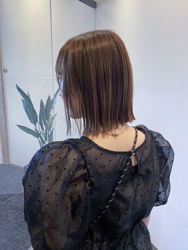 ヘアーエスクールステラ(hair S.COEUR stella) ぱつっとボブ