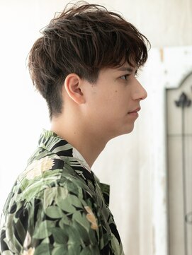 モッズヘア メン 上尾東口店(mod's hair men) 爽やか外国人風くせ毛風マッシュパーマ短髪G上尾!