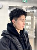 スパイキーショート/メンズショート/短髪ヘア/八王子
