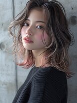 レヴ 草加店(LEV.)&nbsp;外ハネボブ 美髪似合わせカット  ウェーブミディアム