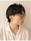 メンズミディアムウェーブ