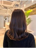 髪質改善＊ロングレイヤーグレーベージュ＊美髪【Zina船橋】