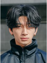 レタッチ バイ フィフス 天神大名(RETOUCH by fifth)&nbsp;福岡天神メンズフェザーパーマフェザーショートスパイラルパーマ