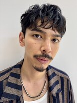 ヒューマン トシマエン 練馬 豊島園(HUMAN)&nbsp;ニュアンスパーマメンズパーマサイドバックメンズショートカット