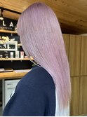 #ホワイトブロンド#レイヤーロング #ダブルカラー #ハイトーン