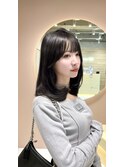 韓国ヘア ワンホンヘア くびれヘア レイヤーカット