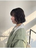 【上條実織】ボブパーマ