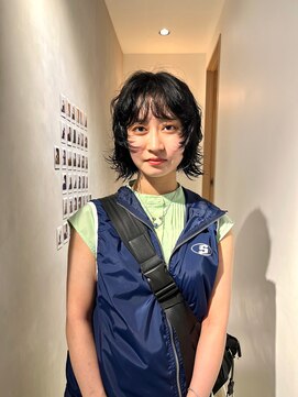 フィルムス 新宿(FILMS) くびれヘア/顔周り/韓国/ボブ/レイヤーカット/前髪/カラー/新宿