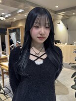 ゼストプラス(ZEST plus)&nbsp;透明感で楽しむ大人の暗髪カラー