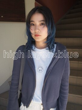 コレットヘアー ザモリオカ(Colette HAIR the MORIOKA) -kanna-♪ハイレイヤー×ブルー♪