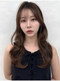 韓国レイヤー/レイヤーカット/ワンカール/小顔カット