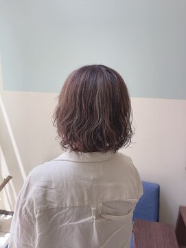 マテカ ヘアー(mateca hair) ボブ×デジタルパーマ