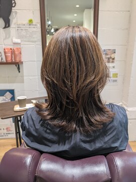 チアー ヘアリラクゼーション(cheer HAIRRELAXATION) ミディアムレイヤー