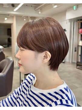 フェイス 石川町 (FACE) マッシュショート×ショートボブ×ナチュラルブラウン×横浜