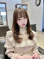 メゾン アネックス(Maison Annex)&nbsp;心斎橋/韓国ヘア/レイヤーカット/ブリーチなしダブルカラー