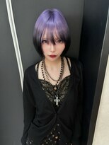 エル オオサカ 心斎橋店(L. OSAKA) グラデーションカラー/パープルブラック