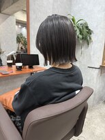 シールドヘアー 沖縄 新都心(C'LD Hair)&nbsp;那覇美容室/おもろまち美容室/切りっぱなしボブ/ヘイリーボブ