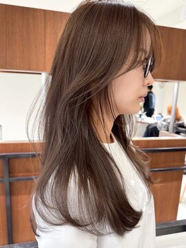 ジルブラン 土浦(JIL BLAN) ハイライトバレイヤージュダブルカラーケアブリーチ20代30代