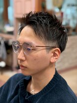 アポロカットステージ 相模大野店&nbsp;アップバング/ツーブロック<理容室>[メンズ/相模大野]