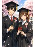 卒業生カット＋ブリーチ＋カラー＋トリートメント