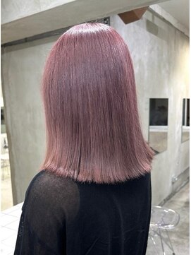 アフターニュース 新潟(afternews) ピンク/ダブルカラー/ケアブリーチ/髪質改善/駅南/駅前