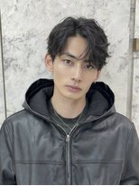 エトワ 新宿三丁目店(ETOWA) ニュアンスパーマ×センターパート