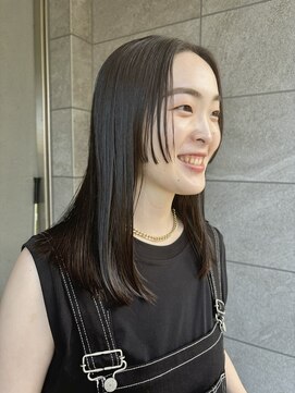 スーリール 福岡別府店(Sourire) 顔まわりぱつっと